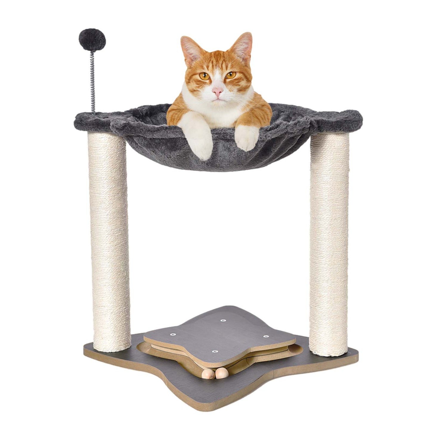 Cat Scratching Post with Hammock
