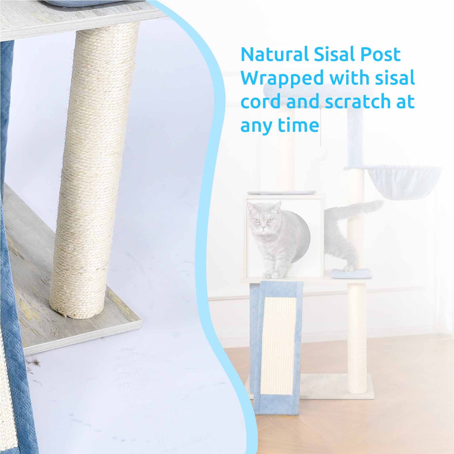 Cat Tree 45 Inch