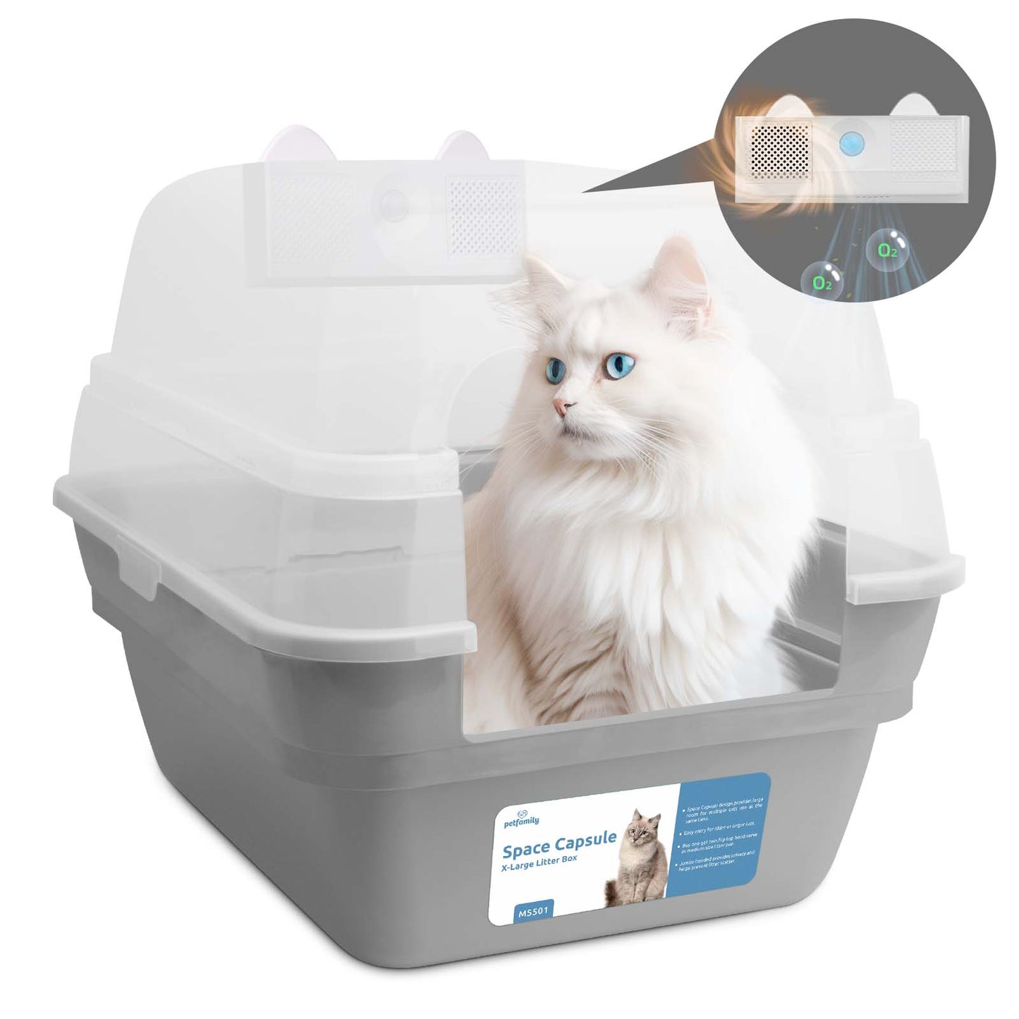 Deodorizing Litter Box