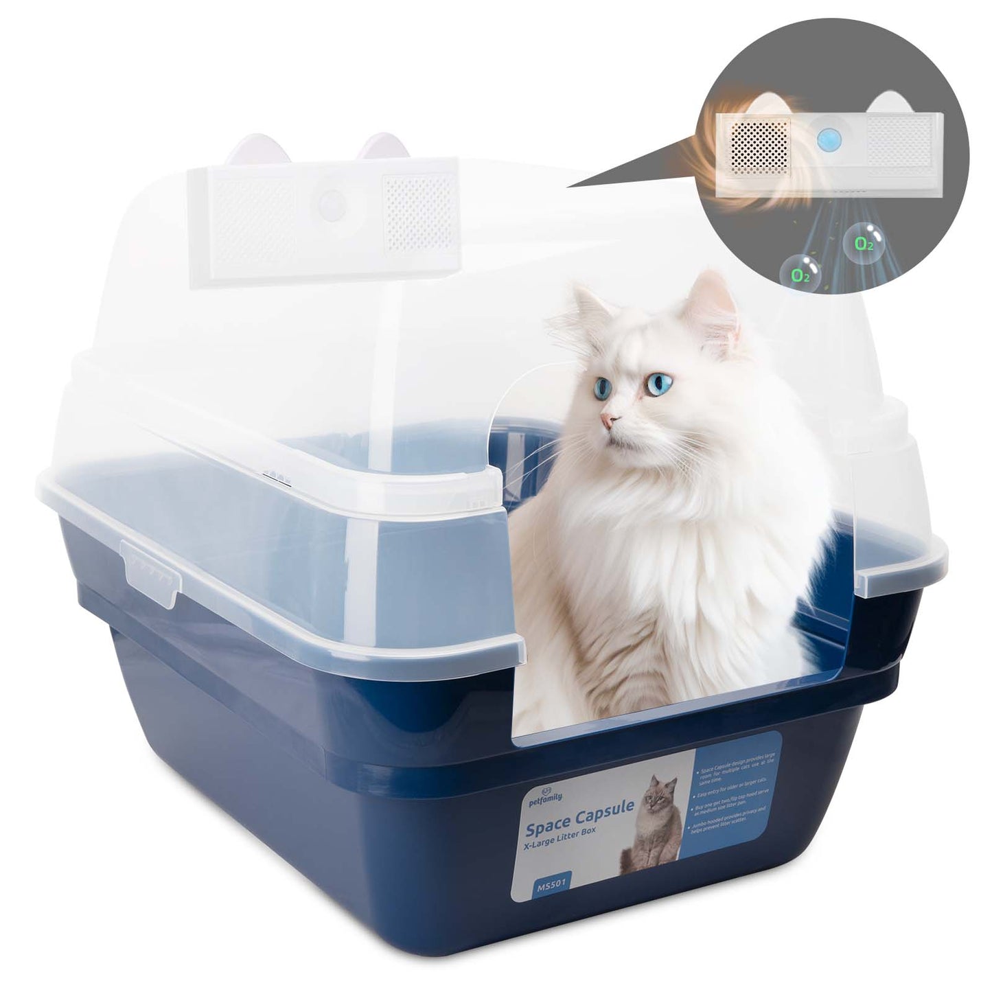 Deodorizing Litter Box