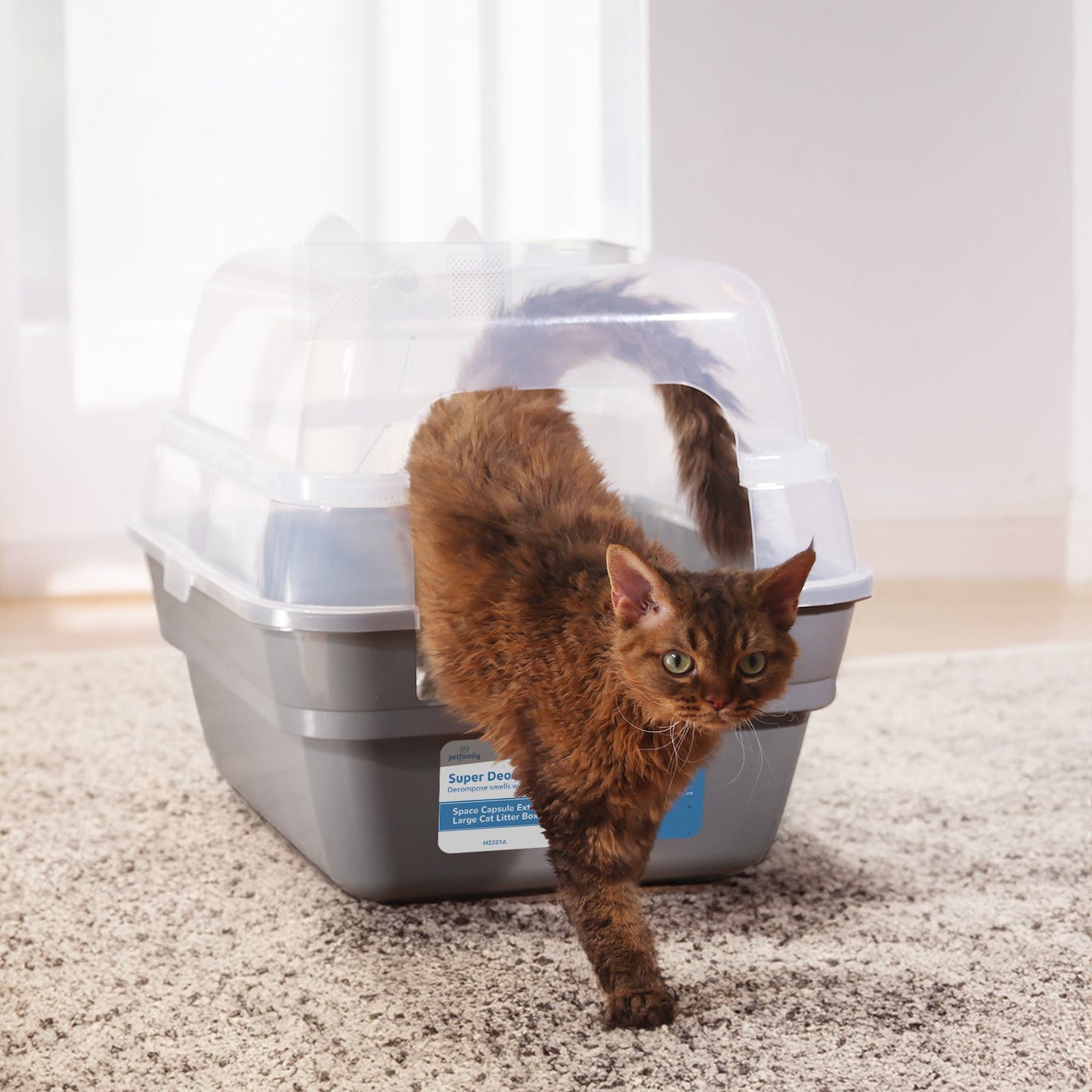 Deodorizing Litter Box