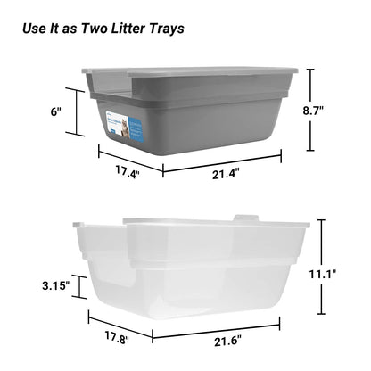 Space Capsule Cat Litter Box