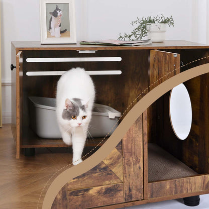 Cat Litter Box Enclosure Large